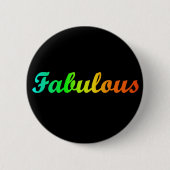 Ik ben Fabulous Button (Voorkant)