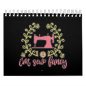 Ik ben Fancy naaigelvormig ontwerp Kalender (Hoes)