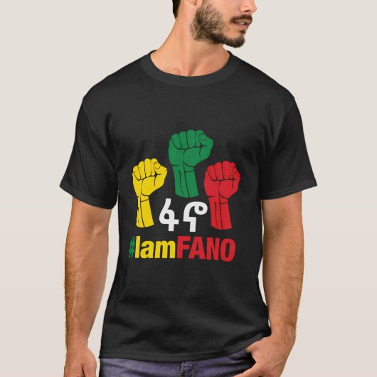 Ik ben Fano Fist T-shirt (Voorkant)