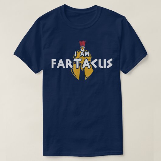 Ik ben Fartacus Funny Spartan geïnspireerd op T 20 T-shirt (Design voorkant)