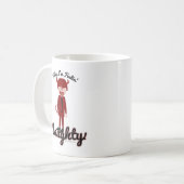 Ik ben Feelin Naughty. tweezijdig Koffiemok (Voorkant links)