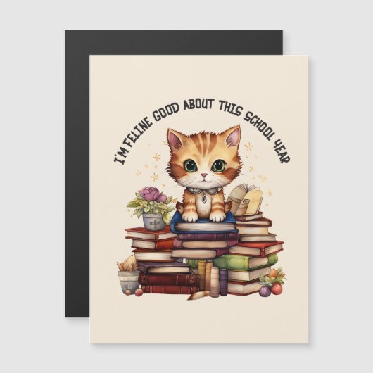 Ik ben Feline goed over dit schooljaar (Voorkant / Achterkant)