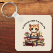 Ik ben Feline goed over dit schooljaar Sleutelhanger (Voorkant)