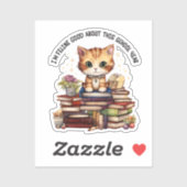 Ik ben Feline goed over dit schooljaar Sticker (Vel)