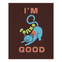 Ik ben feline goede blauwe bruine kat