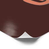 Ik ben feline goede blauwe bruine kat perfect poster (Hoek)