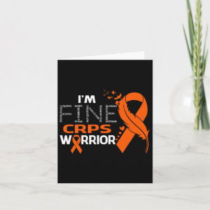 Ik ben Fine Corps Warrior Awareness Feather Kaart