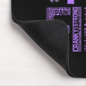 Ik ben Fine Fibromyalgia Warrior Fibro Awareness P Muismat (Hoek)