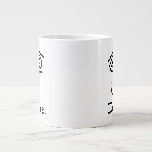 IK BEN FINE Jumbo Mok (Voorkant)