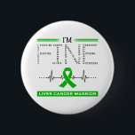 Ik ben Fine Liver Cancer Warrior Ronde Button 5,7 Cm<br><div class="desc">Ik ben Fijne Leverkanker Warrior Ondersteuning Leverkanker Bewustmakingsgeschenken</div>