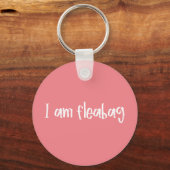 Ik ben Fleabag Sleutelhanger (Voorkant)