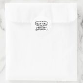 Ik ben Flebotomist Superpower Phlebotomy Gift Ronde Sticker (Tas)