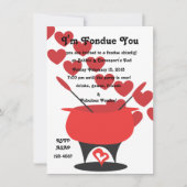 Ik ben Fondue Jij Kaart (Voorkant)