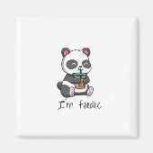 Ik ben foodie sticker magneet (Voorkant)