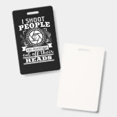 Ik ben fotograaf badge (Voor- en achterkant)