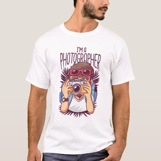 Ik ben fotograaf t-shirt (Voorkant)