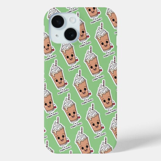 Ik ben Frappe-tastic | Frappe met slagroom Case-Mate iPhone Case (Achterkant)