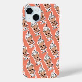 Ik ben Frappe-tastic | Frappe met slagroom iPhone 15 Case