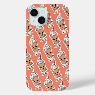 Ik ben Frappe-tastic   Frappe met slagroom iPhone 15 Case