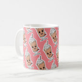 Ik ben Frappe-tastic | Frappe met slagroom Koffiemok (Voorkant links)