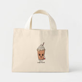 Ik ben Frappe-tastic | Frappe met slagroom Mini Tote Bag (Voorkant)