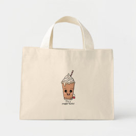 Ik ben Frappe-tastic | Frappe met slagroom Mini Tote Bag