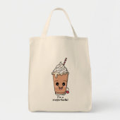 Ik ben Frappe-tastic | Frappe met slagroom Tote Bag (Voorkant)