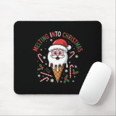 Ik ben Freaking Melting Christmas Ice Cream Monste Muismat (Met muis)