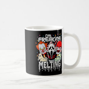 Ik ben Freaking Melting Funny Halloween Ice Cream  Koffiemok