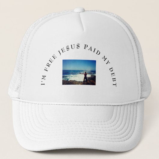 Ik ben Free Trucker Hat Pet (Voorkant)