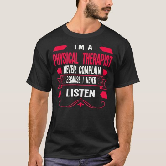 Ik ben fysiotherapeut 2 t-shirt (Voorkant)