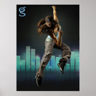 Ik ben G Clothing - Dance Poster