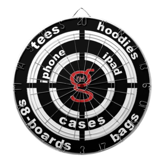 Ik ben G Clothing Dartboard Dartbord (Voorkant)