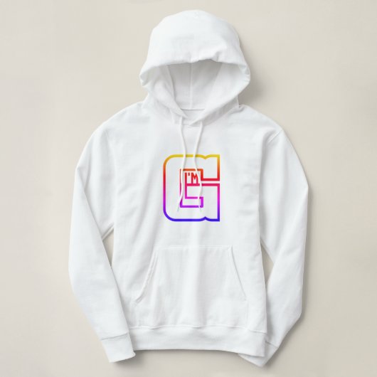 Ik ben G Hoodie (Design voorkant)