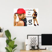 Ik ben G Petten Poster (Thuiskantoor)