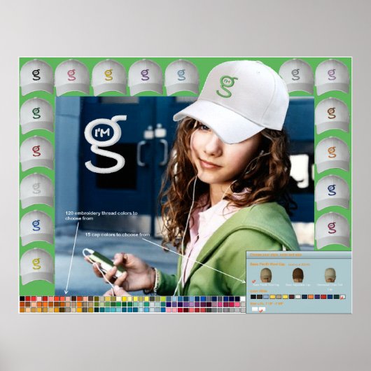 Ik ben G Petten Poster van G Clothing. (Voorkant)