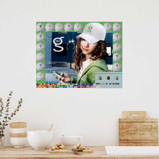 Ik ben G Petten Poster van G Clothing. (Keuken)