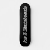 Ik ben G Skateboards - Chalk Script (Voorkant)