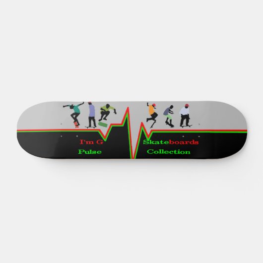 Ik ben G Skateboards Pulse Collectie #3 (Horizontaal)