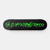 Ik ben G Skateboards (Vandalo Graffiti Font)zwart/ (Horizontaal)