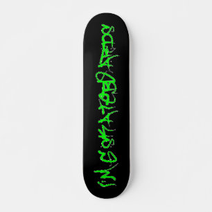 Ik ben G Skateboards (Vandalo Graffiti Font)zwart/