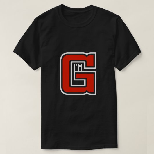 Ik ben G T-Shirt (Design voorkant)