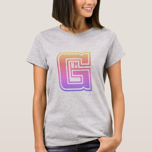 Ik ben G T-Shirt (Voorkant)