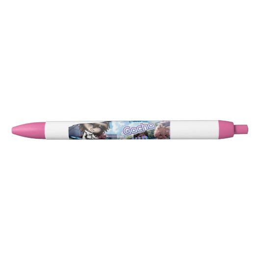 Ik ben gacha kind zwarte inkt pen (Voorkant)