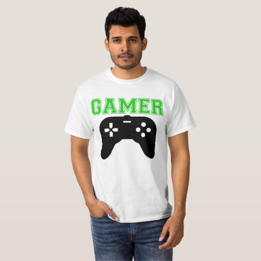 Ik ben gamer controller t-shirt (Voorkant volledig)