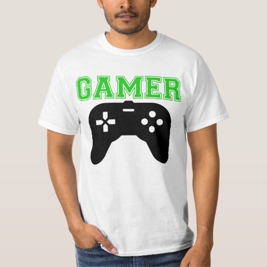 Ik ben gamer controller t-shirt (Voorkant)