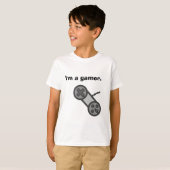 Ik ben gamer t-shirt (Voorkant volledig)