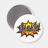 Ik ben Gay Burst Magneet (Voorkant / Achterkant)