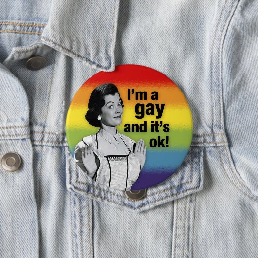 Ik ben GAY - Button (In situ)