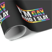 Ik ben Gay en ik speel LGBTQ Gay Pride Cadeaupapier (Rol Hoek)